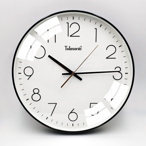 天王星挂钟 北欧风情的静音时尚，点亮居家时光